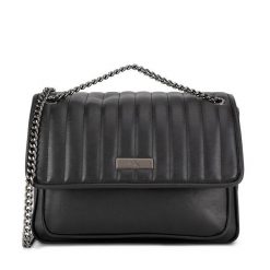 Torebka Beverly Hills Polo Club. Czarne torebki do ręki damskie Beverly Hills Polo Club, bez wzorów, klasyczne, bez dodatków. Za 179.99 zł.