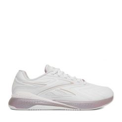Buty na siłownię Reebok. Białe obuwie sportowe damskie Reebok, bez wzorów, na fitness i siłownię. Za 373.99 zł.