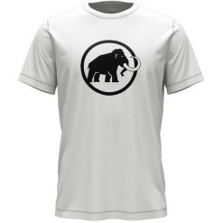 T-Shirt Mammut Mammut Core T-Shirt Men Garantie Dorośli. Białe t-shirty męskie Mammut, s, bez wzorów, z bawełny, klasyczne, bez kołnierzyka. Za 234.99 zł.