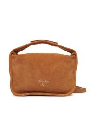 Patrizia Pepe Torebka 8B0316/L152-B878 Brązowy. Brązowe torebki do ręki damskie Patrizia Pepe, bez wzorów, ze skóry, bez dodatków. Za 1,089.00 zł.