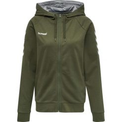 Bluza do piłki ręcznej damska Hummel hmlGO Zip z kapturem. Brązowe bluzy damskie Hummel, na jesień, xs, bez wzorów, z kapturem. W wyprzedaży za 219.50 zł.