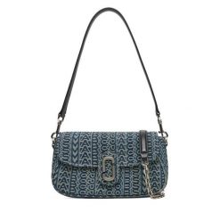 Torebka Marc Jacobs. Niebieskie torebki do ręki damskie Marc Jacobs, bez wzorów, wizytowe, bez dodatków. Za 1,039.00 zł.