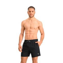 Kąpielówki Męskie Średnie Długie Czarne. Czarne kąpielówki męskie Puma, m, bez wzorów, długie, do pływania. Za 216.99 zł.
