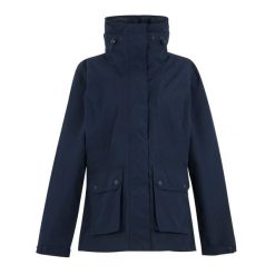 Damska kurtka wodoodporna Regatta Novalee. Niebieskie kurtki sportowe damskie Regatta, xl, bez wzorów, bez kaptura, trekkingowe. Za 314.35 zł.