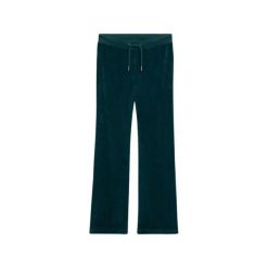 Szerokie dresowe spodnie z weluru dla kobiet Superdry. Niebieskie spodnie dresowe damskie Superdry., m, bez wzorów, z dresówki. Za 306.25 zł.