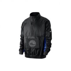 Kurtka uniwersalna męska Nike Nba Philadelphia. Czarne kurtki sportowe męskie Nike, m, bez wzorów, z syntetyku, do biegania. Za 489.00 zł.