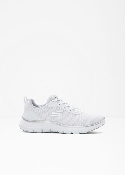 Sneakersy Skechers z pianką memory. Białe buty sportowe męskie bonprix, bez zapięcia. Za 379.99 zł.