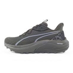 Buty do biegania męskie PUMA Electrify Nitro 4 Trail. Czarne buty sportowe męskie Puma, bez zapięcia, do biegania. Za 369.99 zł.