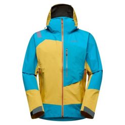 Kurtka wodoodporna La Sportiva Guide GTX. Żółte kurtki męskie La Sportiva, s, bez wzorów, z gore-texu, bez kaptura. Za 2,735.55 zł.