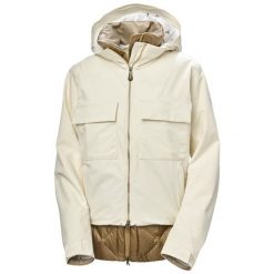 Damska kurtka narciarska 3 w 1 Helly Hansen Diamond Ins. Białe kurtki snowboardowe damskie Helly Hansen, bez wzorów, bez kaptura, narciarskie. W wyprzedaży za 3,923.50 zł.