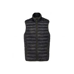 Lekka kurtka puchowa bez rękawów Kariban. Brązowe kurtki męskie KARIBAN, m, bez wzorów, z puchu, bez kaptura. Za 216.50 zł.