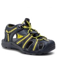 CMP Sandały Aquarii 2.0 Hiking Sandal 30Q9664 Szary. Szare sandały chłopięce CMP, ze skóry, bez zapięcia. Za 89.99 zł.