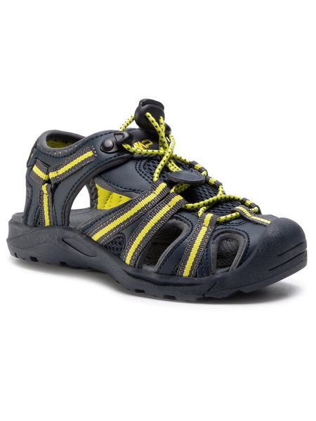 CMP Sandały Aquarii 2.0 Hiking Sandal 30Q9664 Szary. Szare sandały chłopięce CMP, ze skóry, bez zapięcia. Za 179.99 zł.