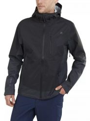Męska kurtka turystyczna Fundango Piorini Waterproof. Czarne kurtki sportowe męskie Fundango, m, bez wzorów, z materiału, narciarskie. Za 599.00 zł.