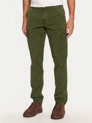 Mustang Spodnie materiałowe Daytona 1015776 Zielony Slim Fit. Zielone spodnie materiałowe męskie Mustang, m, bez wzorów, z bawełny. Za 189.99 zł.