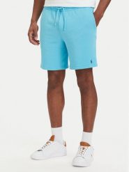 Polo Ralph Lauren Szorty sportowe 710A12486007 Niebieski jasny Regular Fit. Niebieskie krótkie spodenki sportowe męskie Polo Ralph Lauren, l, bez wzorów, z bawełny. Za 689.99 zł.
