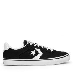 Trampki Converse. Czarne półbuty na co dzień męskie Converse, bez wzorów, bez zapięcia. Za 199.99 zł.
