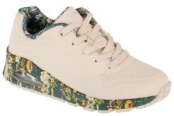 Buty sportowe Sneakersy damskie, Uno - Majestic Garden. Brązowe obuwie sportowe damskie Skechers, bez wzorów, z materiału, trekkingowe. Za 379.99 zł.