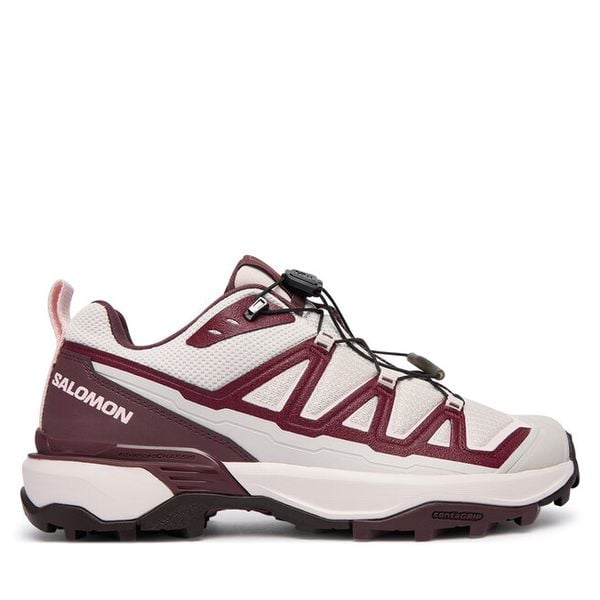Trekkingi Salomon. Czerwone obuwie sportowe damskie Salomon, trekkingowe. Za 579.99 zł.