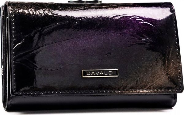 4U Cavaldi Skórzany portfel damski na bigiel i zatrzask - 4U Cavaldi NoSize. Portfele damskie 4U Cavaldi, bez wzorów. Za 99.85 zł.