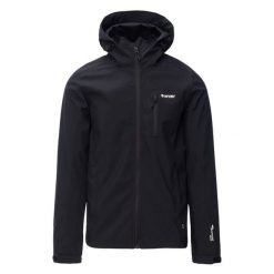 Kurtka męska Softshell Hi-Tec Avanir - czarna, Rozmiar XL. Czarne kurtki męskie Hi-tec, l, bez wzorów, z elastanu, eleganckie, bez kaptura. Za 154.99 zł.