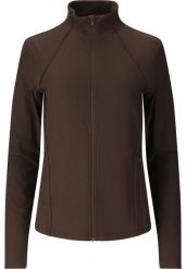 Damska bluza zapinana na zamek Athlecia Thrine. Brązowe bluzy sportowe damskie Athlecia, l, bez wzorów, z materiału, bez kaptura, na fitness i siłownię. Za 233.00 zł.