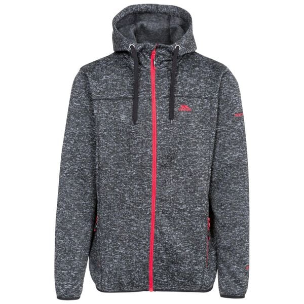 Bluza Polarowa Męska Odeno. Czerwone bluzy męskie Trespass, na zimę, l, bez wzorów, z dzianiny, z kapturem. Za 179.99 zł.