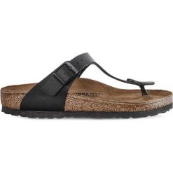 Birkenstock 043691 Black, japonki. Czarne klapki damskie Birkenstock, bez wzorów, bez obcasa. Za 259.00 zł.