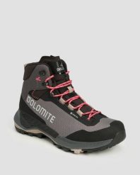 Buty damskie Dolomite VERNALE HIGH GTX GUNMETAL GREY/BLACK. Szare trekkingi damskie Dolomite, przed kolano, trekkingowe, gore-tex. Za 919.99 zł.