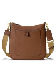 LAUREN RALPH LAUREN Torebka 431970152002 Brązowy. Brązowe listonoszki damskie Lauren Ralph Lauren, bez wzorów, ze skóry, bez dodatków. Za 999.99 zł.