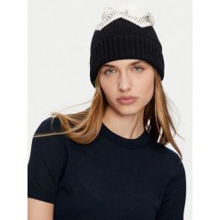 Czapka Liu Jo. Czarne czapki i kapelusze damskie Liu Jo, na zimę, bez wzorów. Za 399.99 zł.
