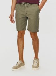 PAKO LORENTE – Zielone gładkie szorty męskie. Zielone szorty męskie Pako Lorente, na lato, m, bez wzorów. Za 89.99 zł.