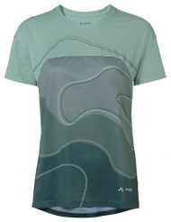 T-Shirt Women's Moab T-Shirt VI. Zielone t-shirty damskie Vaude, s, bez wzorów, bez kołnierzyka. Za 298.85 zł.