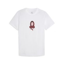 Męska koszulka AC Milan FtblCulture PUMA. Białe koszulki sportowe męskie Puma, m, bez wzorów, bez kołnierzyka, bez ramiączek, do piłki nożnej. Za 129.00 zł.