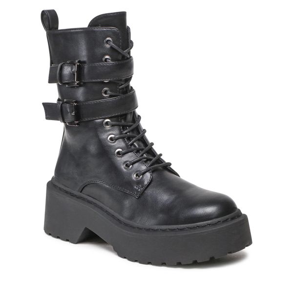 Trapery DeeZee. Czarne kozaki damskie DeeZee. Za 229.99 zł.