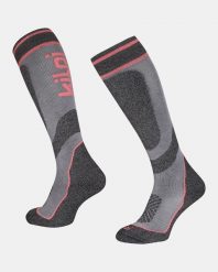 Skarpety narciarskie unisex Kilpi ANXO-U. Szare skarpety damskie Kilpi, bez wzorów, z dzianiny. Za 113.50 zł.