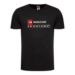 Koszulka sportowa męska The North Face Gps Pkin. Czarne koszulki sportowe męskie The North Face, m, bez wzorów, bez kołnierzyka, bez ramiączek. Za 104.99 zł.