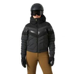 Damska kurtka narciarska Helly Hansen Imperial. Czarne kurtki damskie Helly Hansen, s, bez wzorów, z materiału, krótkie, bez kaptura, narciarskie. Za 1,119.20 zł.