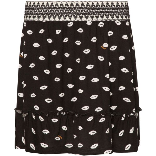 Spodnica dziecięca PROTEST WIGGLE JR playsuit. Czarne spódniczki dla dziewczynek Protest, bez wzorów, z materiału. Za 109.90 zł.