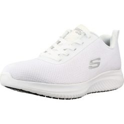 Buty SKECHERS 108176ECS ULTRA FLEX 3.0 Biały. Białe obuwie sportowe damskie Skechers, bez wzorów, z tkaniny, na fitness i siłownię. Za 284.99 zł.