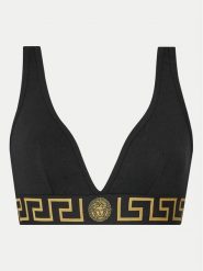 Versace Biustonosz braletka AUD01047 1A10011 Czarny. Czarne biustonosze Versace, bez wzorów, z bawełny. Za 339.99 zł.