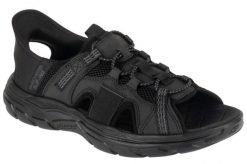 Sandały SKECHERS SLIP-INS REVOLTED SS Czarny. Czarne sandały męskie Skechers, z syntetyku, bez zapięcia. Za 279.99 zł.