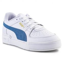 Buty do chodzenia męskie Puma cali pro. Białe buty sportowe męskie Puma, z materiału, bez zapięcia, trekkingowe. Za 448.00 zł.