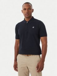 Beverly Hills Polo Club Polo M2734 Granatowy Regular Fit. Niebieskie koszulki polo męskie Beverly Hills Polo Club, m, bez wzorów, z bawełny, bez ramiączek. Za 211.99 zł.