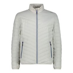 Kurtka puchowa CMP. Białe kurtki sportowe męskie CMP, bez wzorów, z puchu, trekkingowe. Za 435.50 zł.