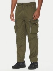 Parajumpers Spodnie materiałowe Baste 25SMPMPATW06 Zielony Regular Fit. Zielone spodnie materiałowe męskie Parajumpers, l, bez wzorów, z bawełny. Za 719.99 zł.