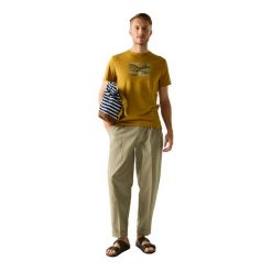 T-shirt Męski Krajobraz Breezed. Zielone t-shirty męskie Regatta, l, bez wzorów, z bawełny, bez kołnierzyka. Za 77.99 zł.