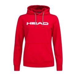 Bluza z kapturem damska Club Rosie. Czerwone bluzy damskie Head, l, bez wzorów, z bawełny, z kapturem. W wyprzedaży za 161.00 zł.