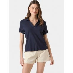 Koszulka Polo Damska Helly Hansen W Portofino. Niebieskie koszulki sportowe damskie Helly Hansen, s, bez wzorów, bez kołnierzyka, bez ramiączek, żeglarskie. Za 299.00 zł.