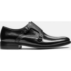 Czarne półbuty wizytowe. Eleganckie półbuty marki Kazar. Za 449.00 zł.